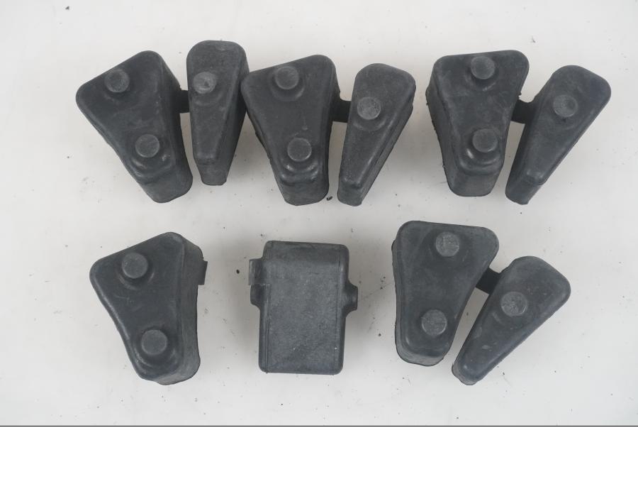 Baksidan på Ryckutjämnare från en Honda XL 1000 V -2008 motorcykel.