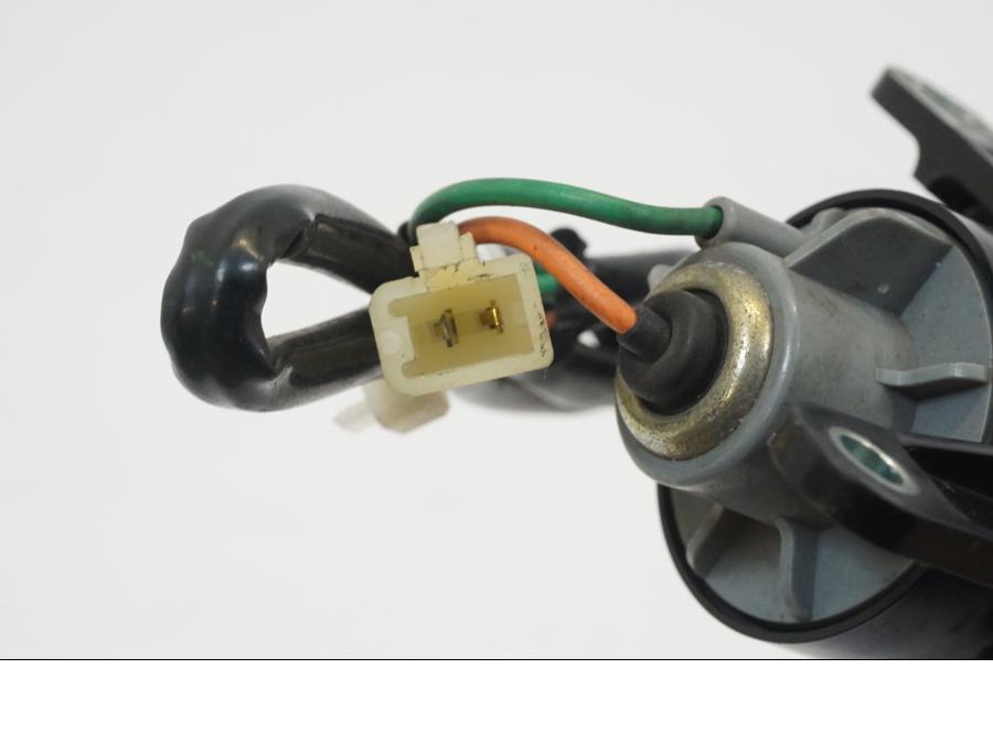 Snett uppifrån på Blinkers från en Honda XL 600 V -1993 motorcykel.