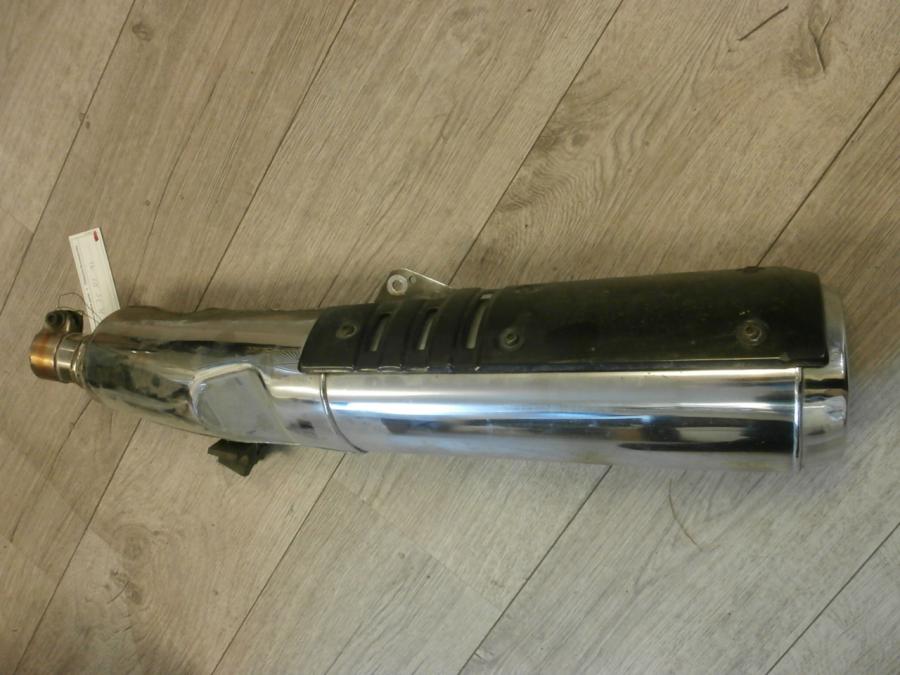 Framsidan pÄ LjuddÀmpare frÄn en BMW K 75 -1991 motorcykel.