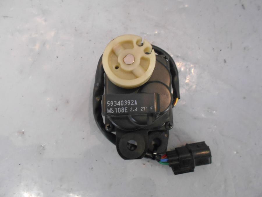 Framsidan på Avgasspjällmotor från en Ducati Multistrada 1200 -2012 motorcykel.