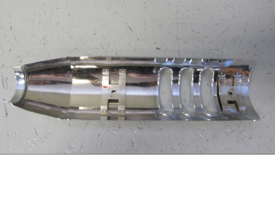 Höger sida på Värmeskydd från en H-D Sportster 1200 XL1200C -2017 motorcykel.