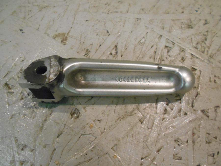 Baksidan på Fotpinne från en Ducati 848 -2013 motorcykel.