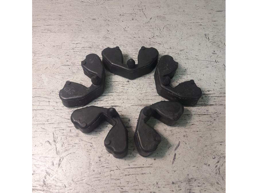 Framsidan på Ryckutjämnare från en Suzuki DL 650 -2006 motorcykel.