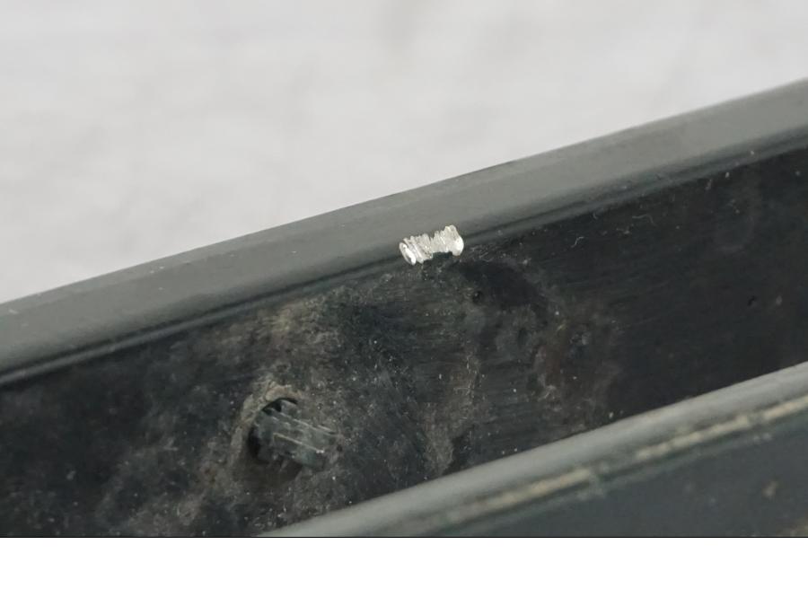 Snett uppifrån på Svinglänkage från en Triumph Tiger Explorer -2013 motorcykel.