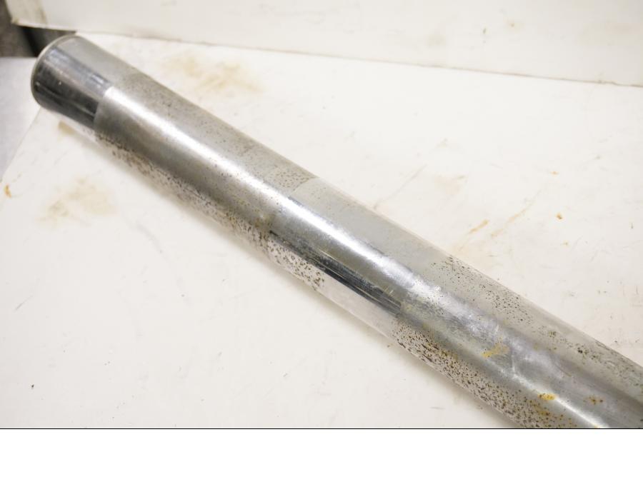 Snett uppifrÄn pÄ Gaffelben frÄn en Kawasaki KDX 125 -1991 motorcykel.