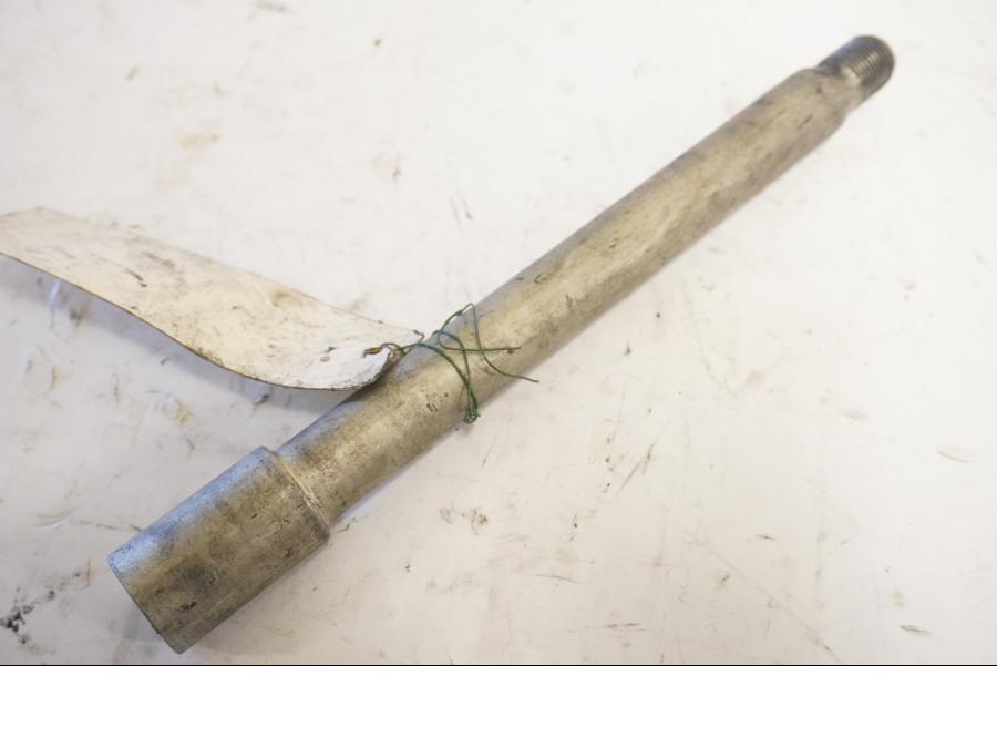 Framsidan pÄ Axel frÄn en Yamaha FZ-6 -2008 motorcykel.