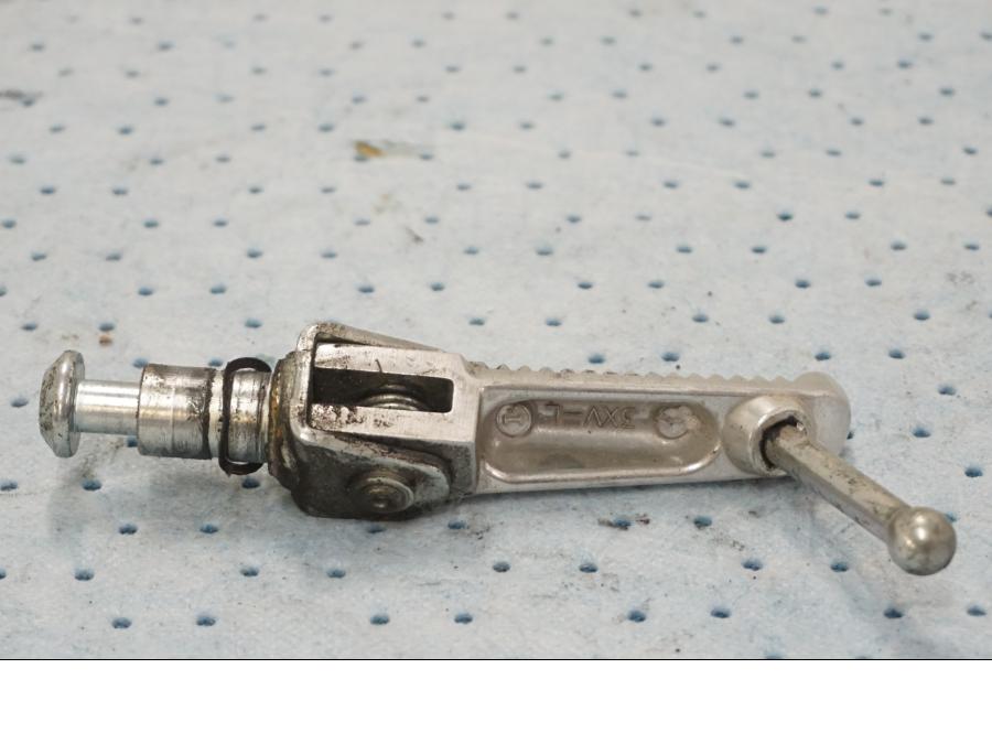 Baksidan på Fotpinne från en Yamaha MT-09 Tracer -2019 motorcykel.