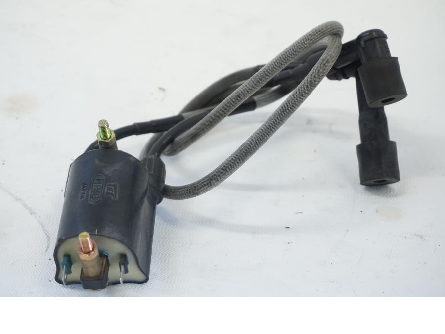 Snett uppifrån på Tändspole från en Kawasaki VN 1500 Mean Streak -2002 motorcykel.