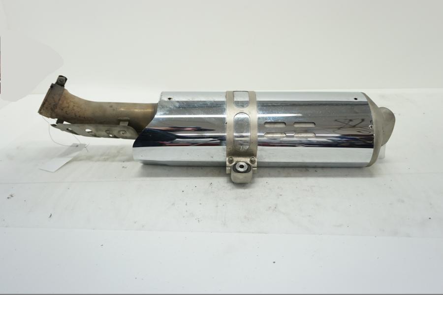 Höger sida på Ljuddämpare från en BMW R 1200 GSA -2011 motorcykel.