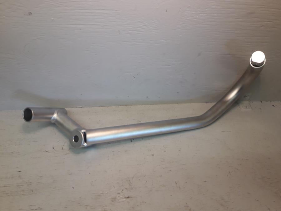 Baksidan på Motorskyddsbåge från en BMW R 1200 GS -2005 motorcykel.