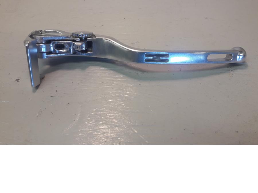 Baksidan på Bromsgrepp från en BMW S 1000 RR -2016 motorcykel.