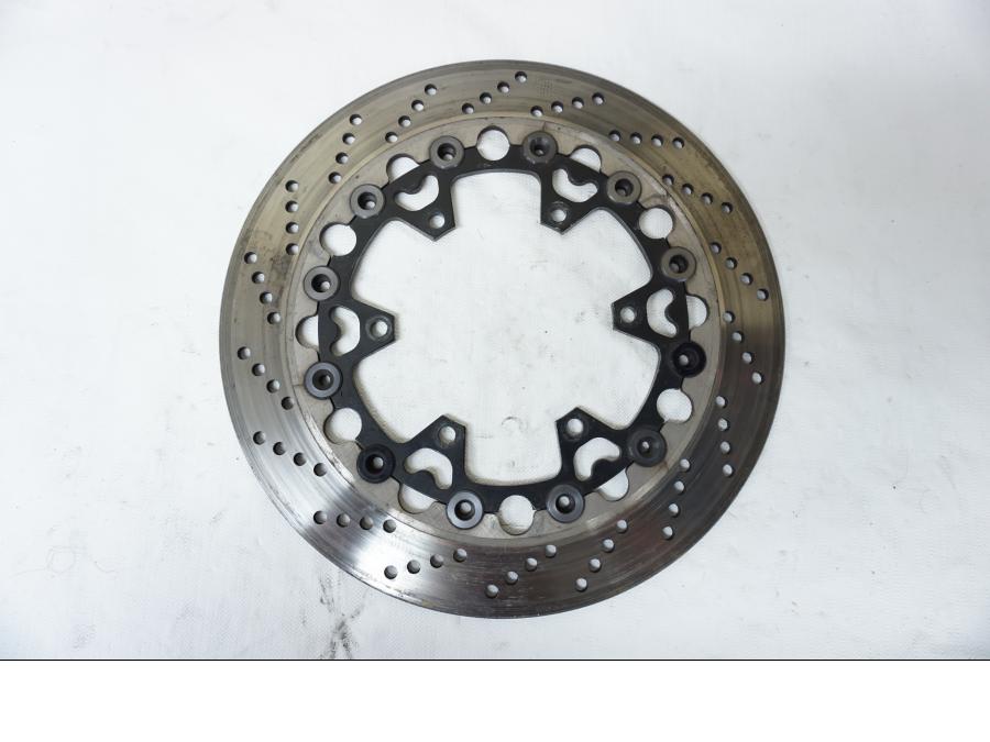 Baksidan på Bromsskiva från en BMW R 1100 R -1995 motorcykel.