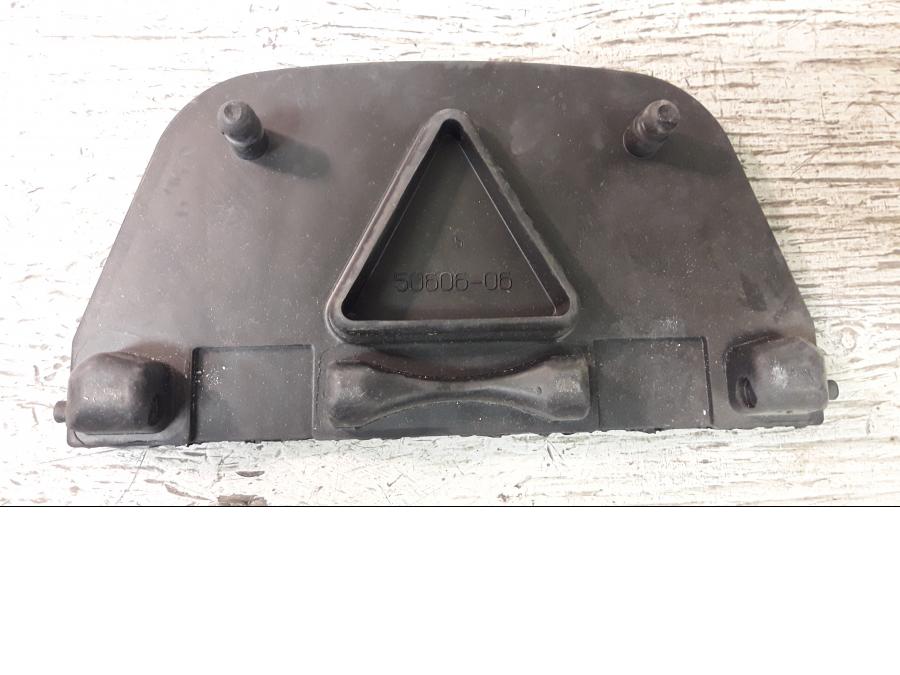 Baksidan på Fotplatta från en H-D Touring Ultra Classic FLHTCU/I -2008 motorcykel.