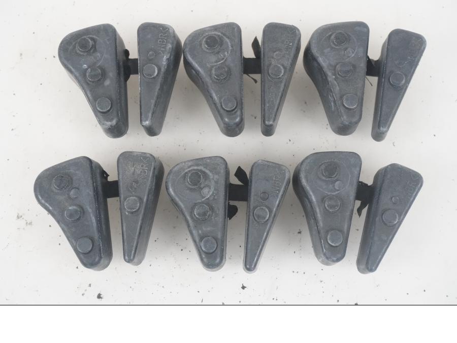 Baksidan på Ryckutjämnare från en Yamaha MT-09 Tracer -2015 motorcykel.