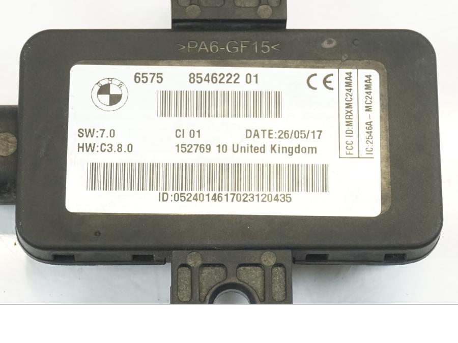 Höger sida på RDC Sensor från en BMW R 1200 GS -2018 motorcykel.