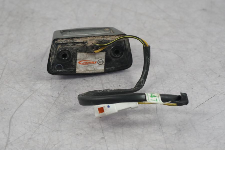 Baksidan på Skyltbelysning från en KTM 1290 Super Adventure R -2018 motorcykel.