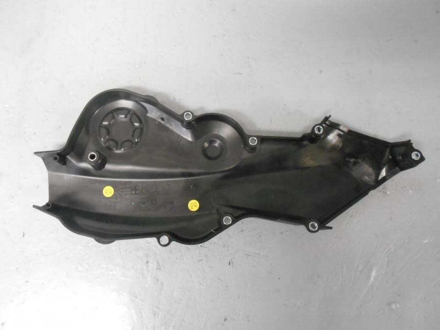 Baksidan på Motorskyddskåpa från en Ducati Monster 1200 -2016 motorcykel.