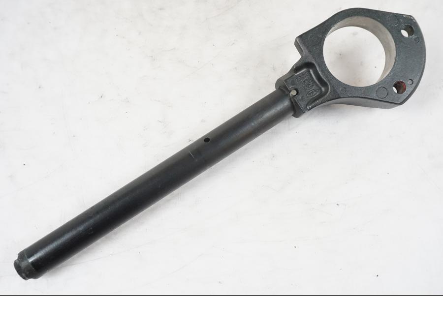 Vänster sida på Styre från en Kawasaki ZZ-R 1400 -2009 motorcykel.