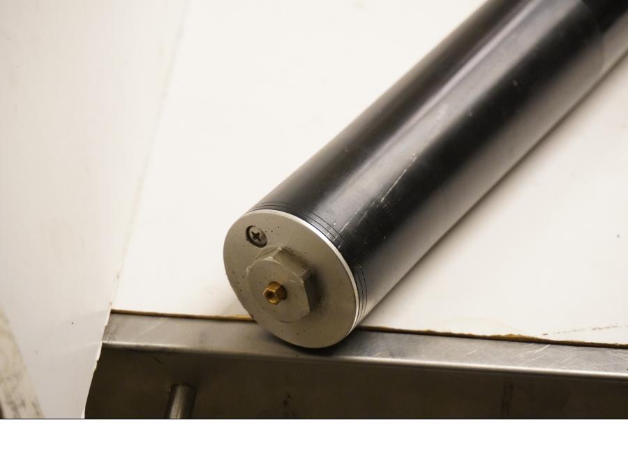 Snett nerifrån på Gaffelben från en KTM 690 SMC -2008 motorcykel.