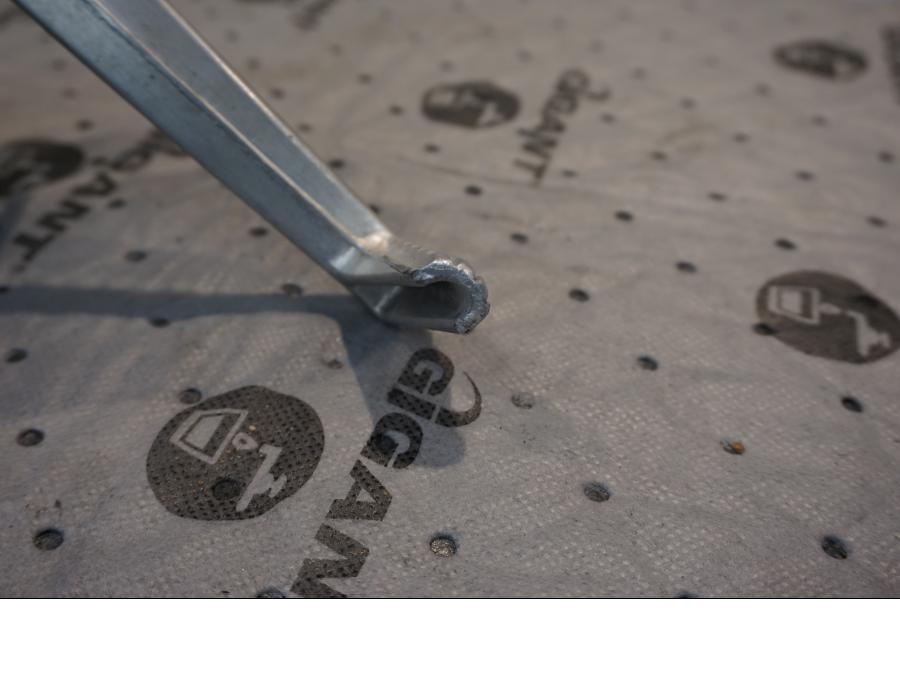 Höger sida på Bromspedal från en Suzuki GSX-R 1000 -2008 motorcykel.