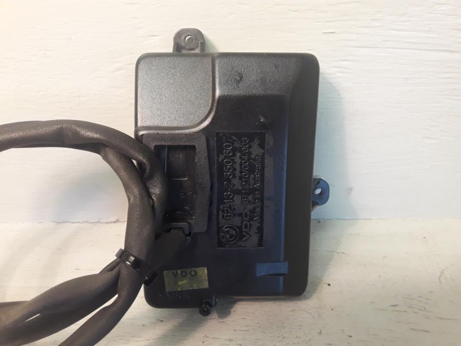 Baksidan på Färddator från en BMW R 1150 GS -2003 motorcykel.