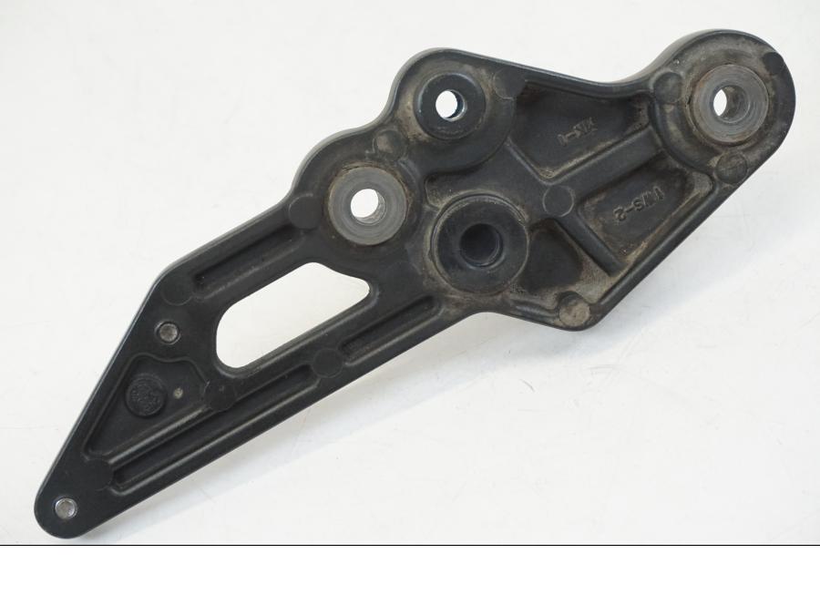 Snett uppifrån på Fotpinnefäste från en Yamaha XSR 700 -2016 motorcykel.