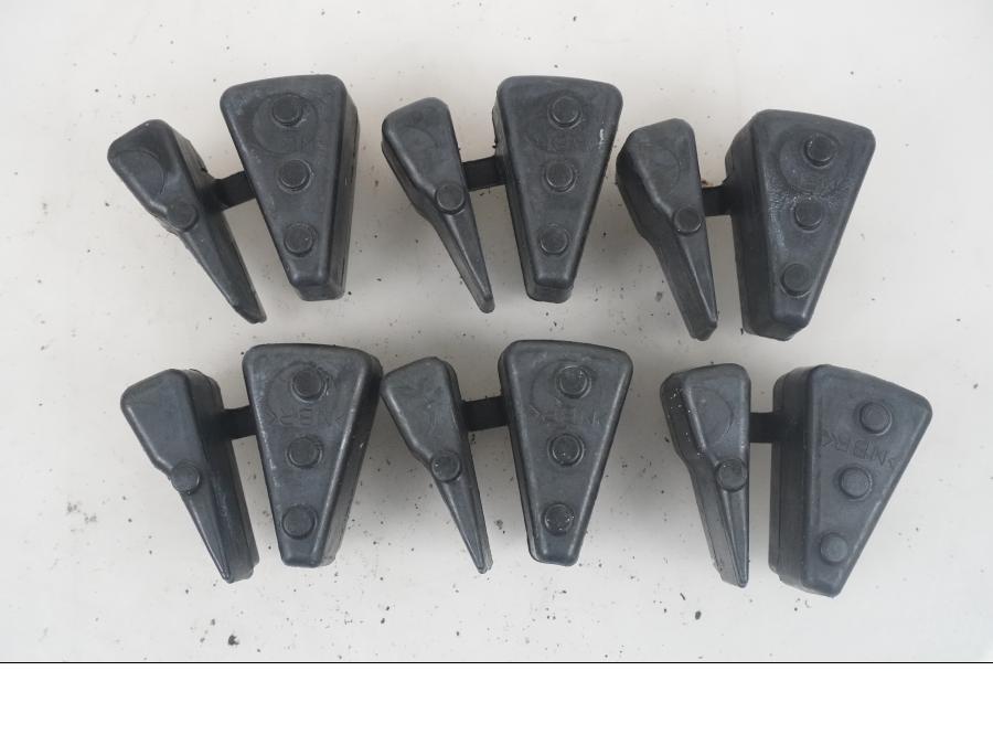 Baksidan på Ryckutjämnare från en Yamaha MT-01 -2009 motorcykel.