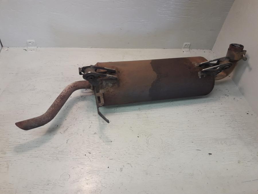 Höger sida på Ljuddämpare från en Aprilia RS 125 -2017 motorcykel.