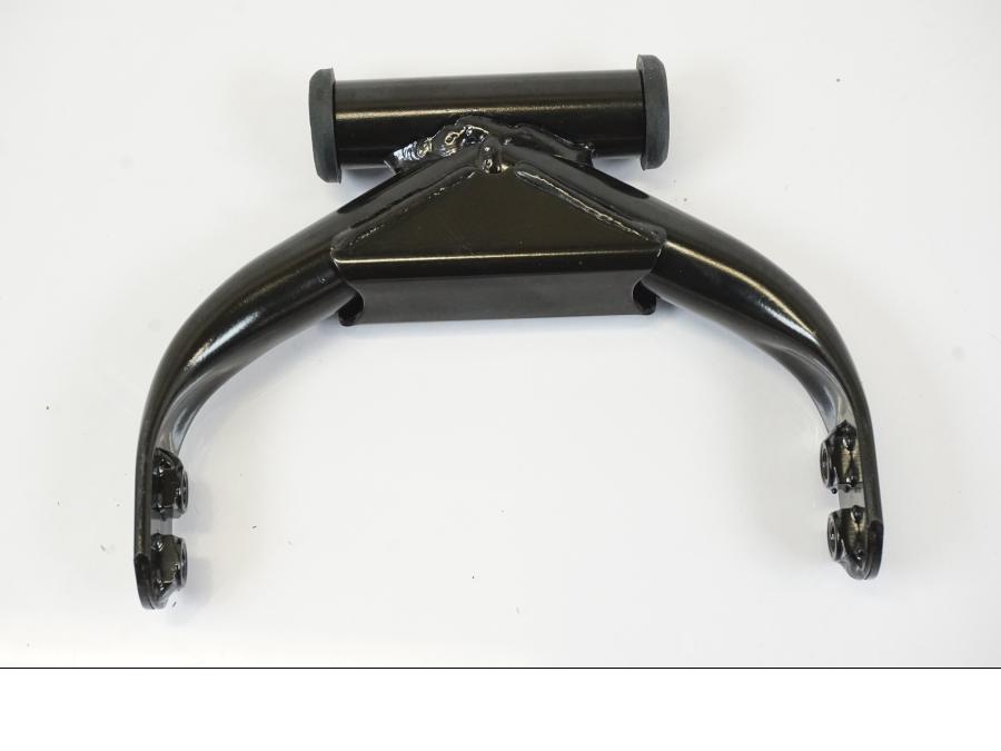 Höger sida på Bensintankfäste från en Triumph Trident -2021 motorcykel.