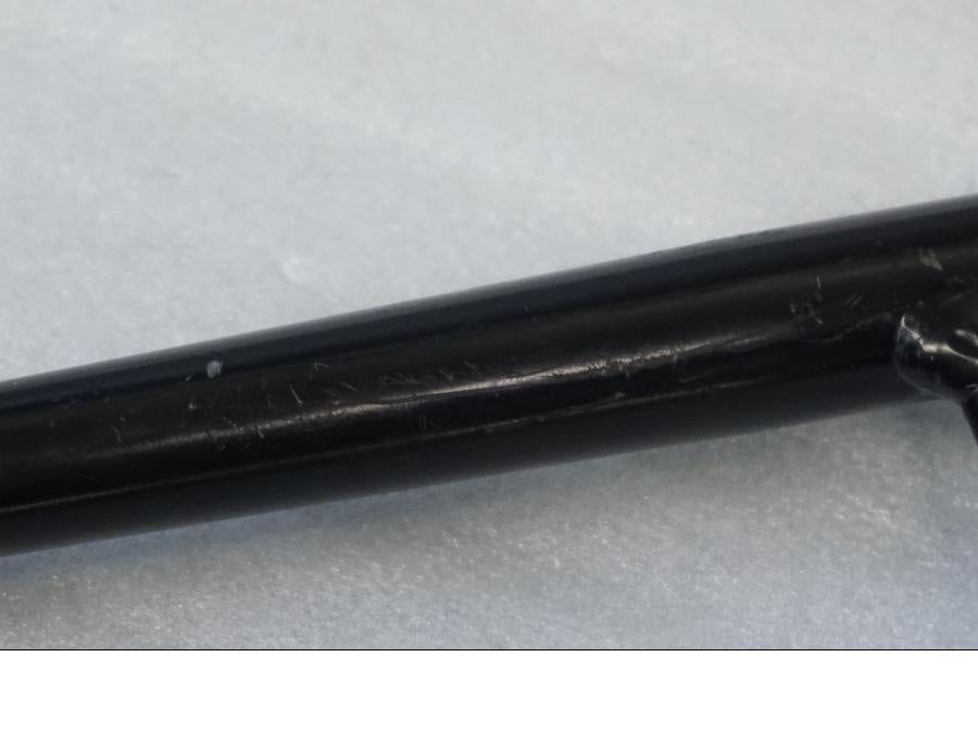 Snett uppifrån på Sidostöd från en Honda CBR 600 -2000 motorcykel.