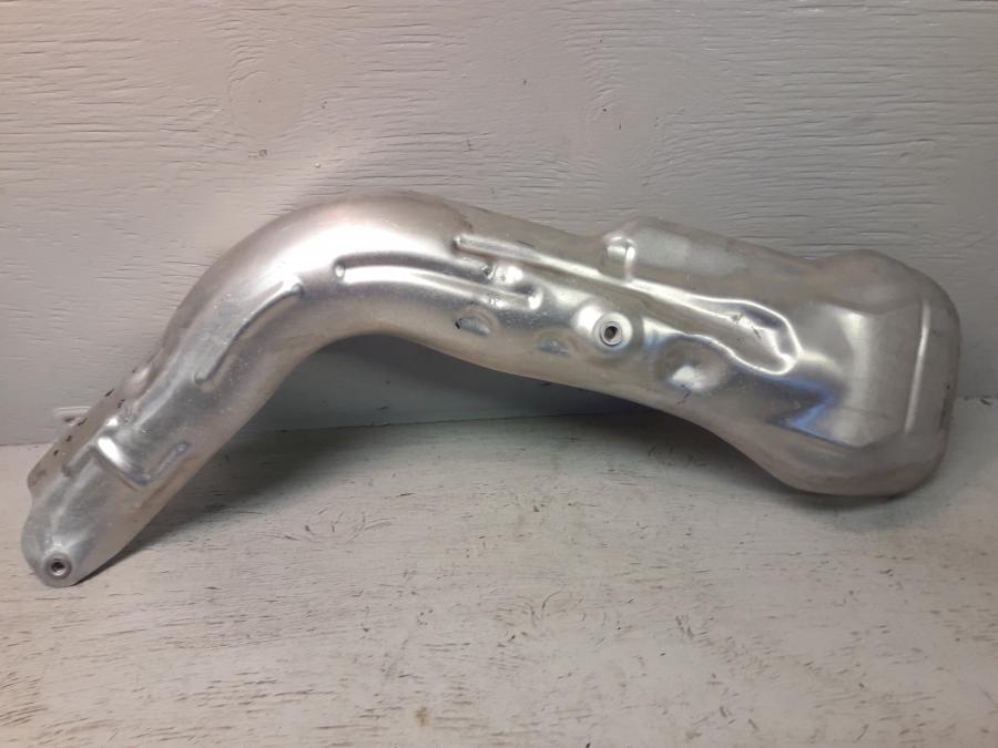 Framsidan på Värmeskydd från en Honda CBR 600 RR -2007 motorcykel.