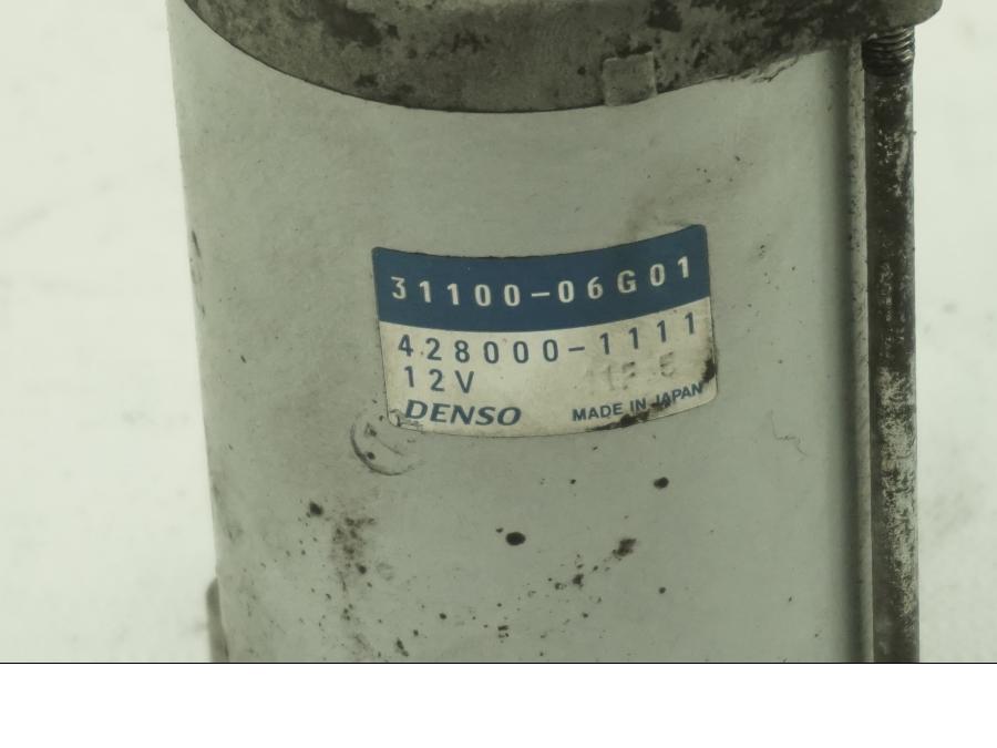 Baksidan på Startmotor från en Suzuki DL 1000 -2005 motorcykel.