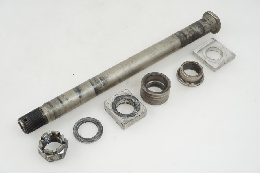 Framsidan på Axel från en Kawasaki ZX-6R -2007 motorcykel.