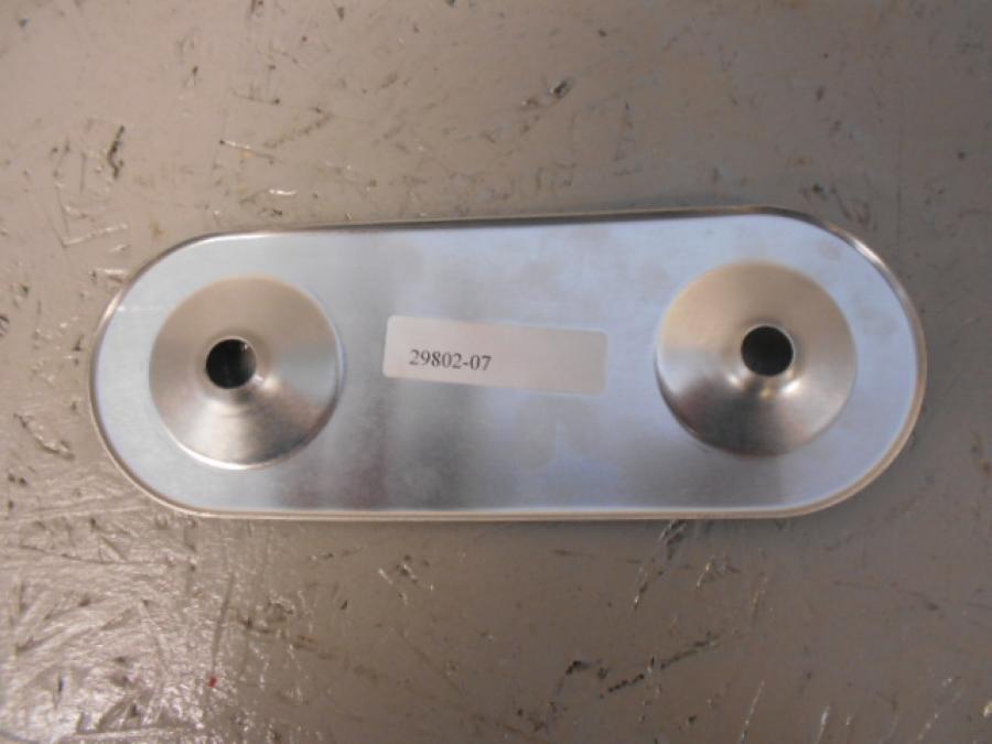 Baksidan på Luftburksdekor från en H-D Sportster 883 XL -2004 motorcykel.