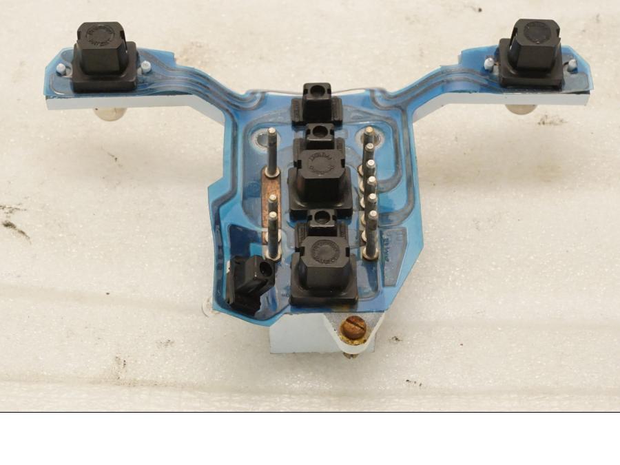 Baksidan på Kontrollampor från en BMW R 90 -1975 motorcykel.