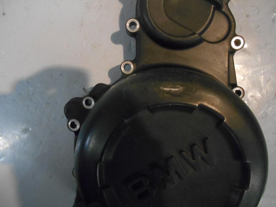 Baksidan på Motorkåpa från en BMW F 800 GS -2013 motorcykel.