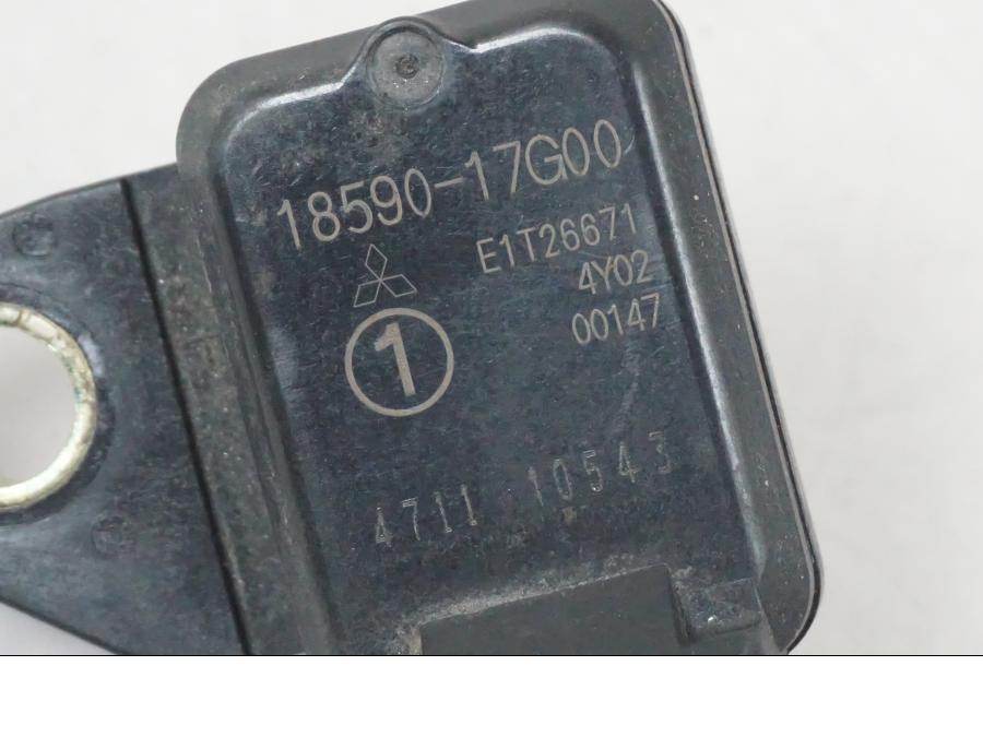 Baksidan på Mapsensor från en Suzuki SV 650 S -2005 motorcykel.