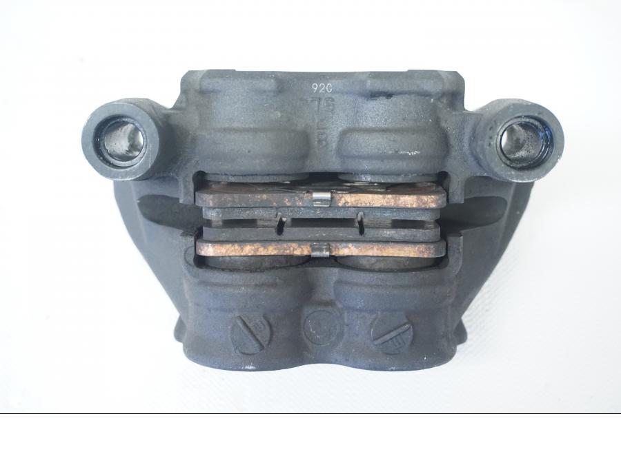 Snett uppifrån på Bromsok från en Suzuki GSX-R 1000 -2009 motorcykel.