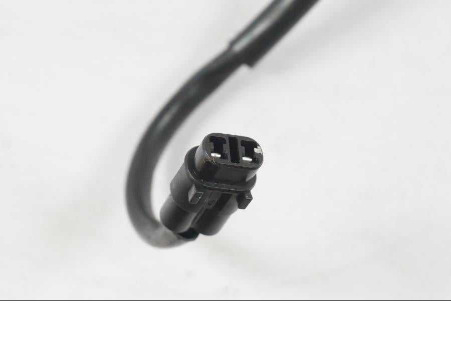 Snett uppifrån på Sidostödsbrytare från en Kawasaki ZZ-R 1400 -2009 motorcykel.