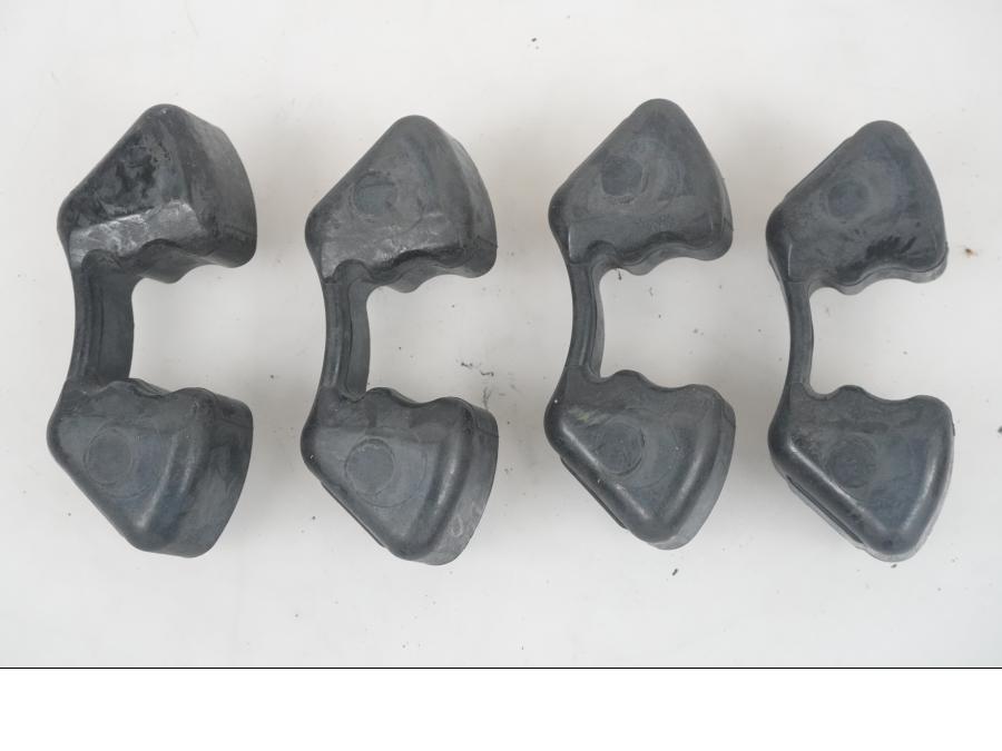 Baksidan på Ryckutjämnare från en Kawasaki Z 1000 -2003 motorcykel.