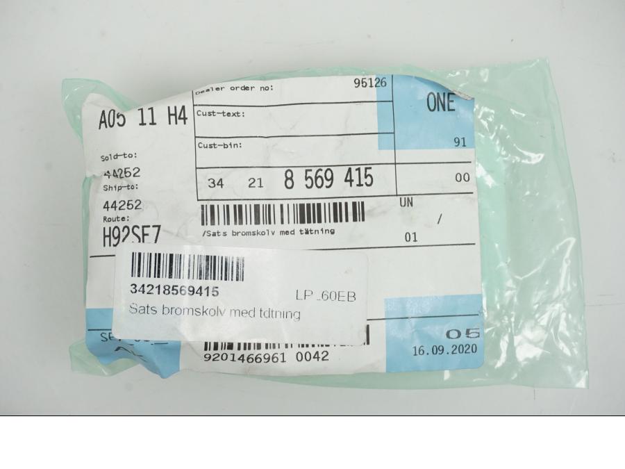 Baksidan på Bromsok från en BMW G 310 R -2023 motorcykel.