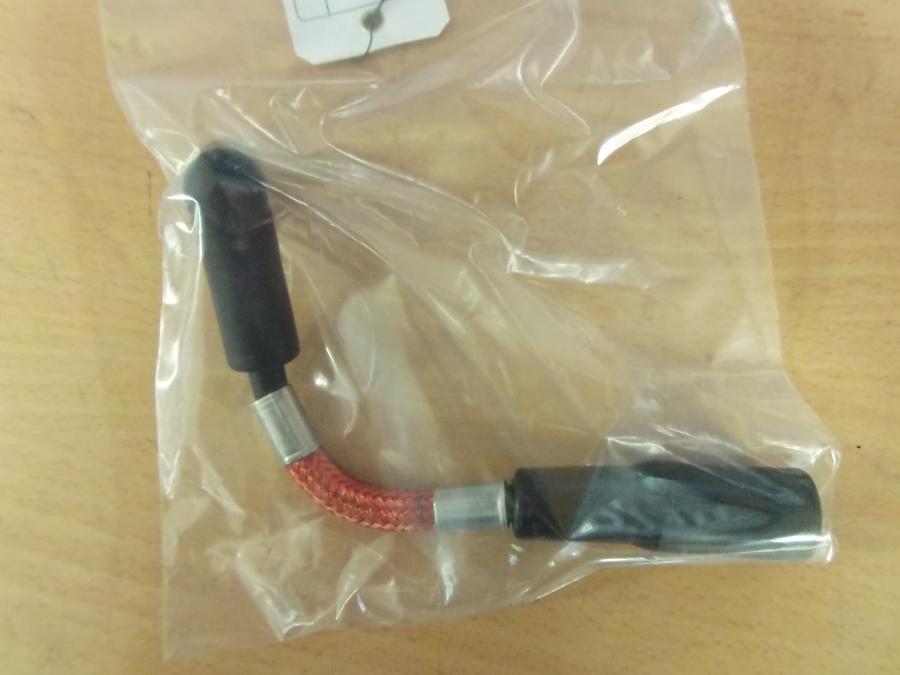 Framsidan på Tändspolekablage från en H-D Dyna Fat Bob FXDF -2011 motorcykel.