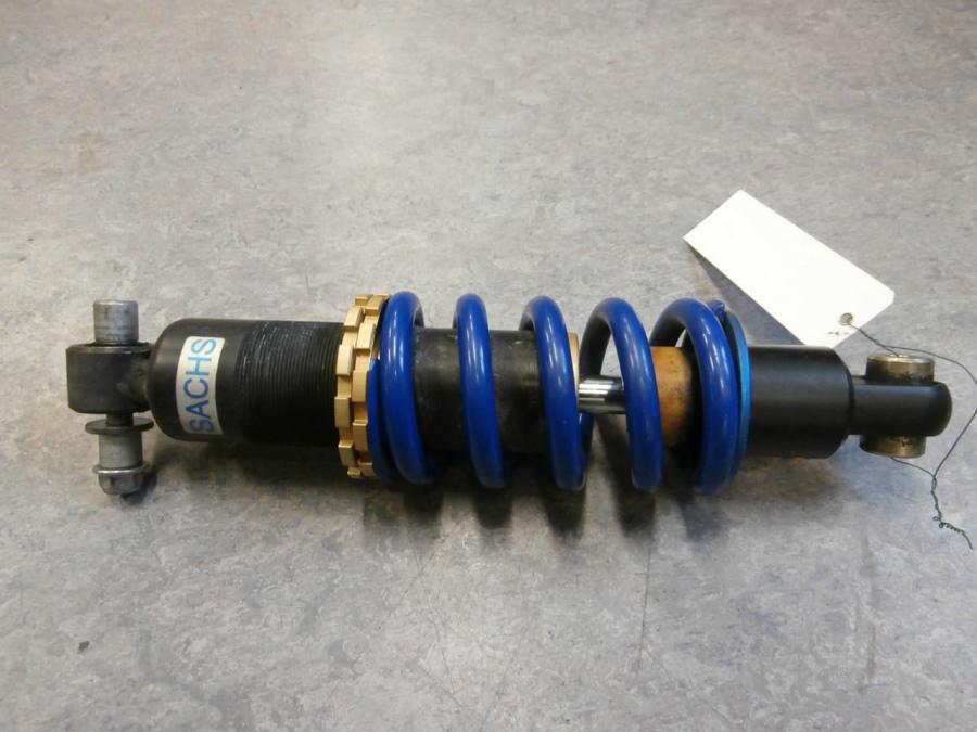 Framsidan på Stötdämpare från en Aprilia SL 1000 Falco -2000 motorcykel.