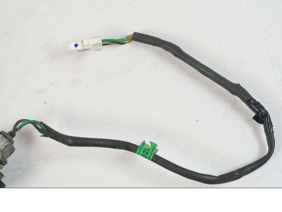 Snett uppifrån på Blinkers LED från en KTM 1290 Super Duke R -2018 motorcykel.