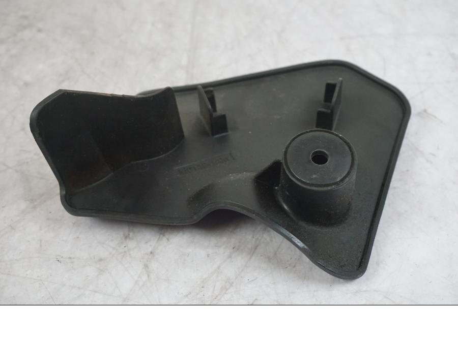 Snett uppifrån på Ramskydd från en Buell 1125 R -2008 motorcykel.