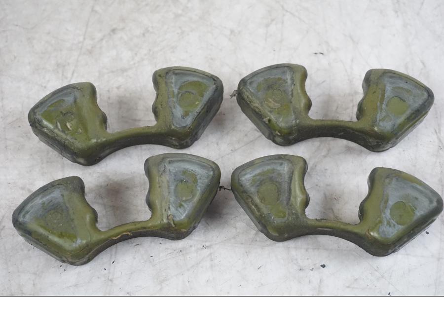 Vänster sida på Ryckutjämnare från en Kawasaki ZX-6R -2006 motorcykel.