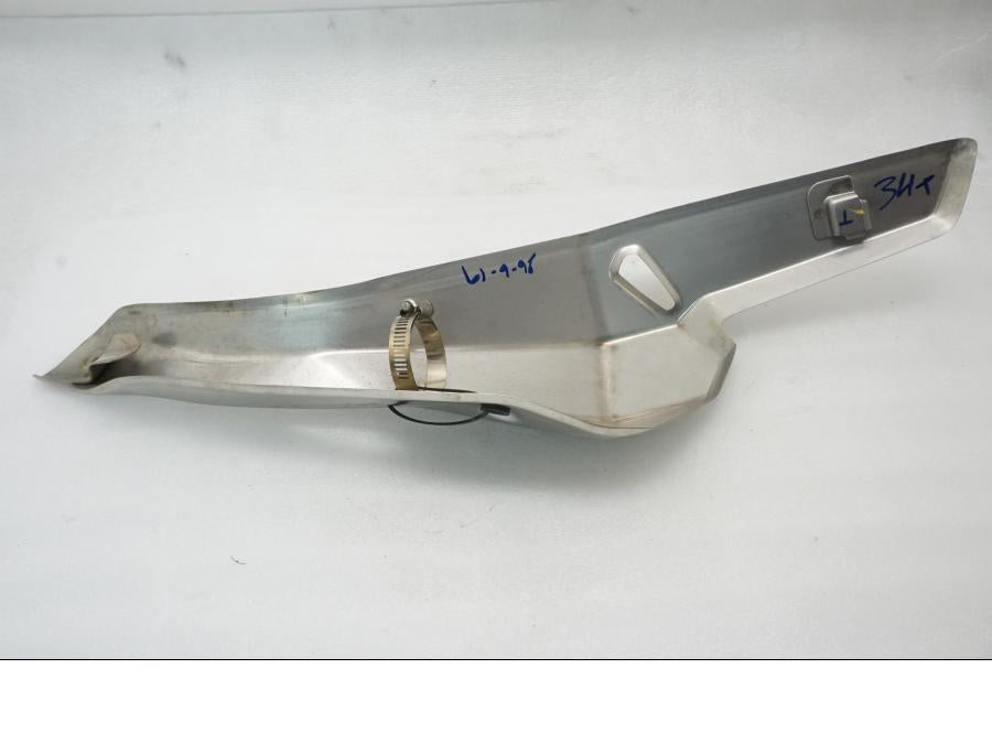 Höger sida på Värmeskydd från en Kawasaki Z 400 -2020 motorcykel.