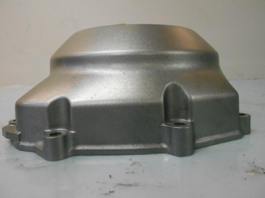 Snett uppifrån på Motorkåpa från en Kawasaki Z 650 ABS -2016 motorcykel.