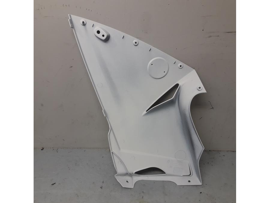 Baksidan på Sidkåpa från en BMW F 800 S -2010 motorcykel.