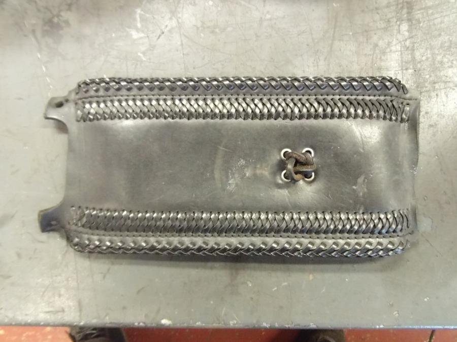 Framsidan pÄ BensintanklÀder frÄn en H-D Softail Custom FXSTC -1987 motorcykel.